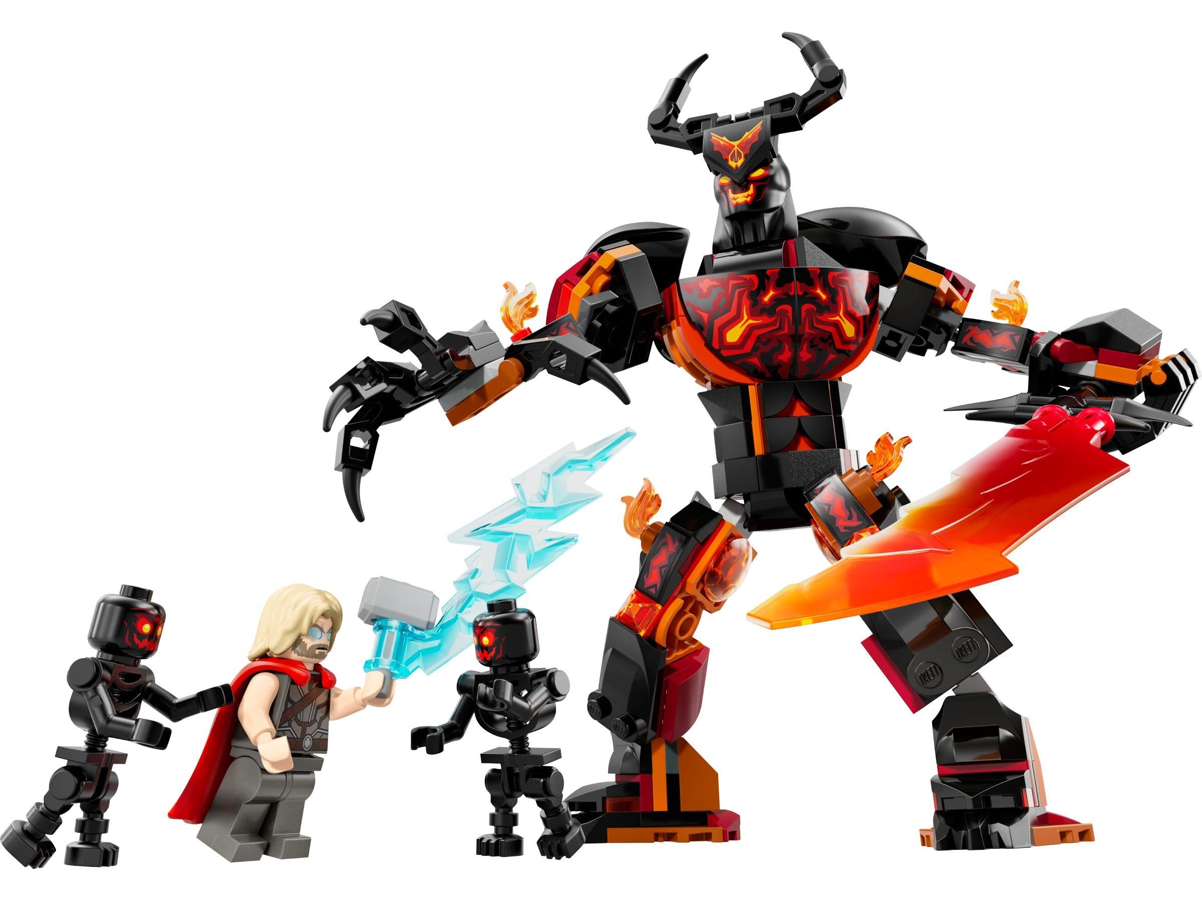 Thor vs. Surtur Construction Figure - Bellso